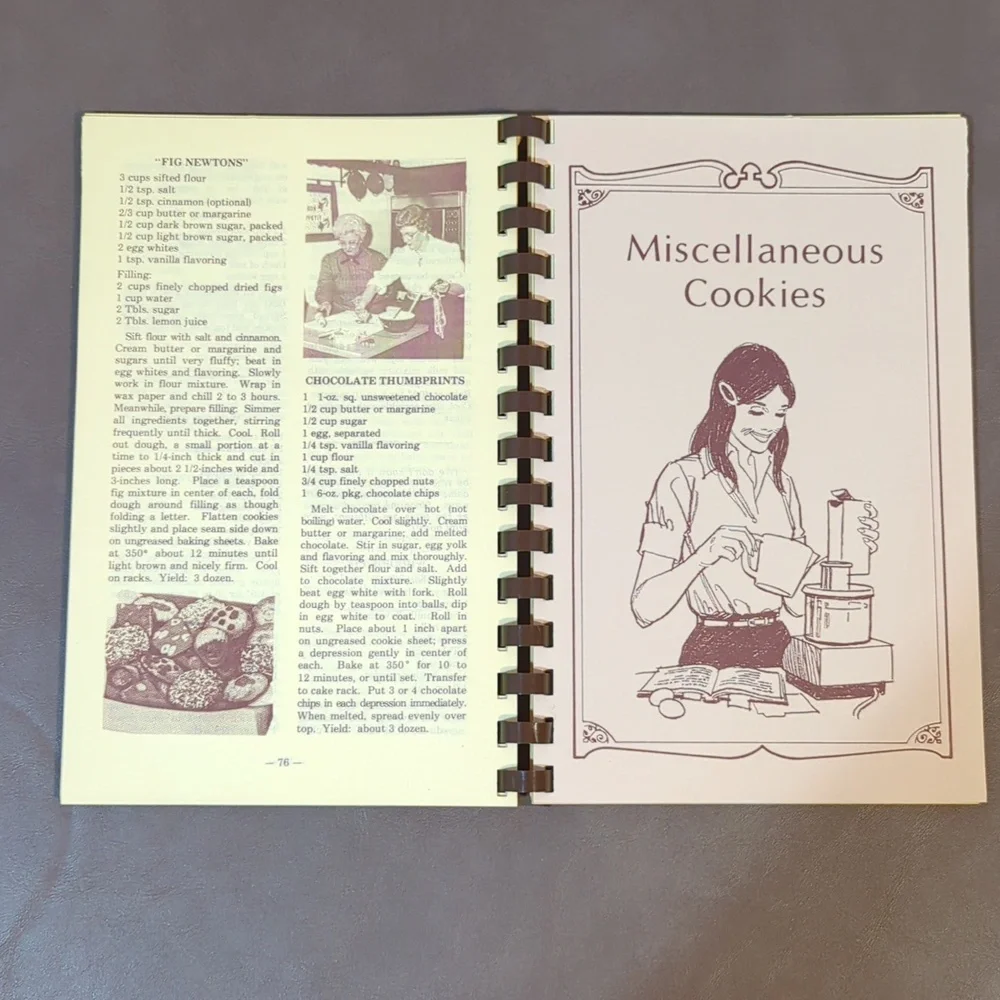 KMA Cookie Festival Cookbook Spiral 1983 KMA Radio Shenandoah Iowa Billie Oakley